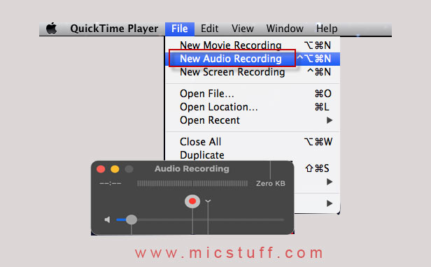 mic monitoring on mac