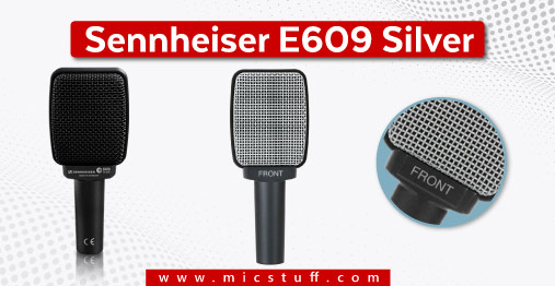 Sennheiser E609 Silver is the best drum mic