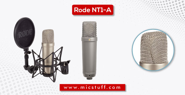 4. Rode NT1-A - Best Mic For A Deep Voice