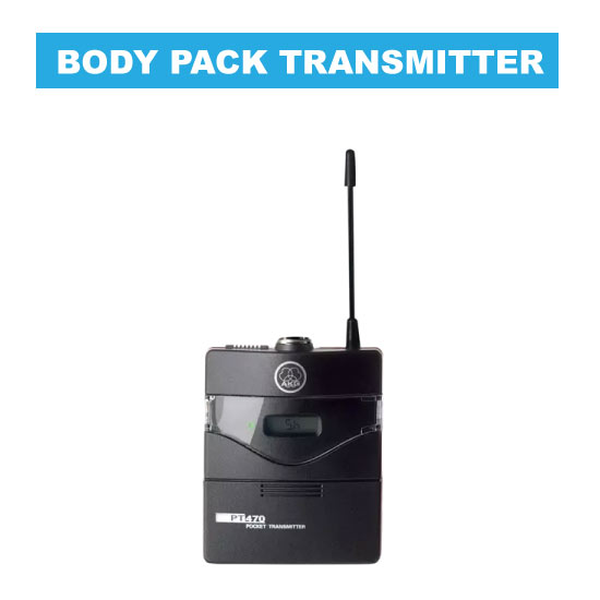 transmitter of wireless lavalier microphone